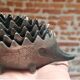 6 ashtrays hedgehog vintage