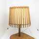 Superbe Lampe rotin vintage
