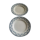 2 flat plates Salins "Little Trianon"