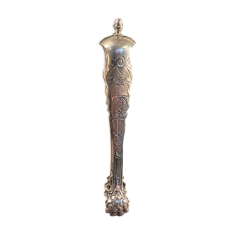 Massive silver sugar pinch 1900