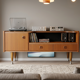 1960s teak Scandinavian enfilade