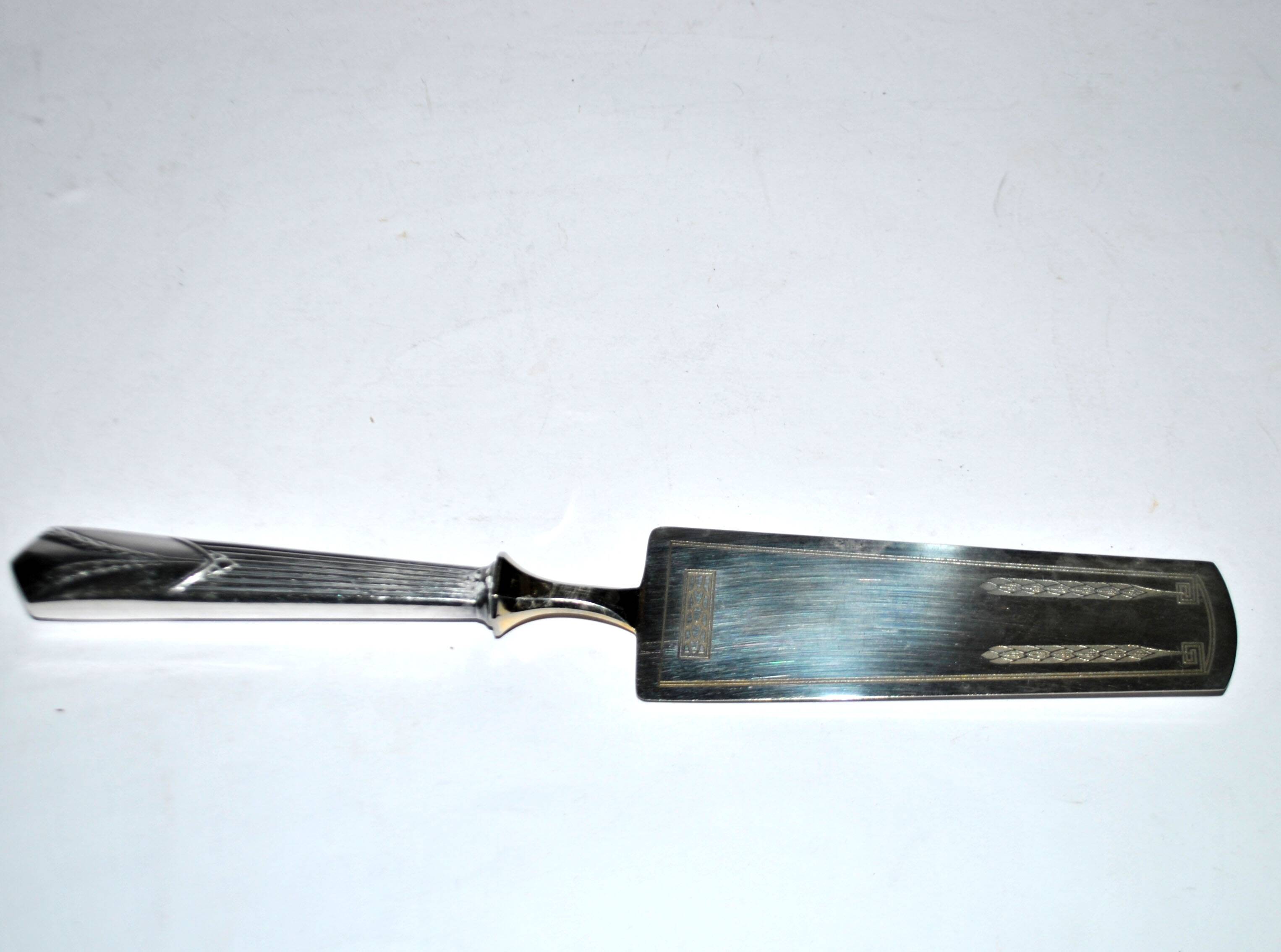 WMF Art Deco silver-plated pie server