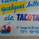 Original national lottery poster good news tac o tac