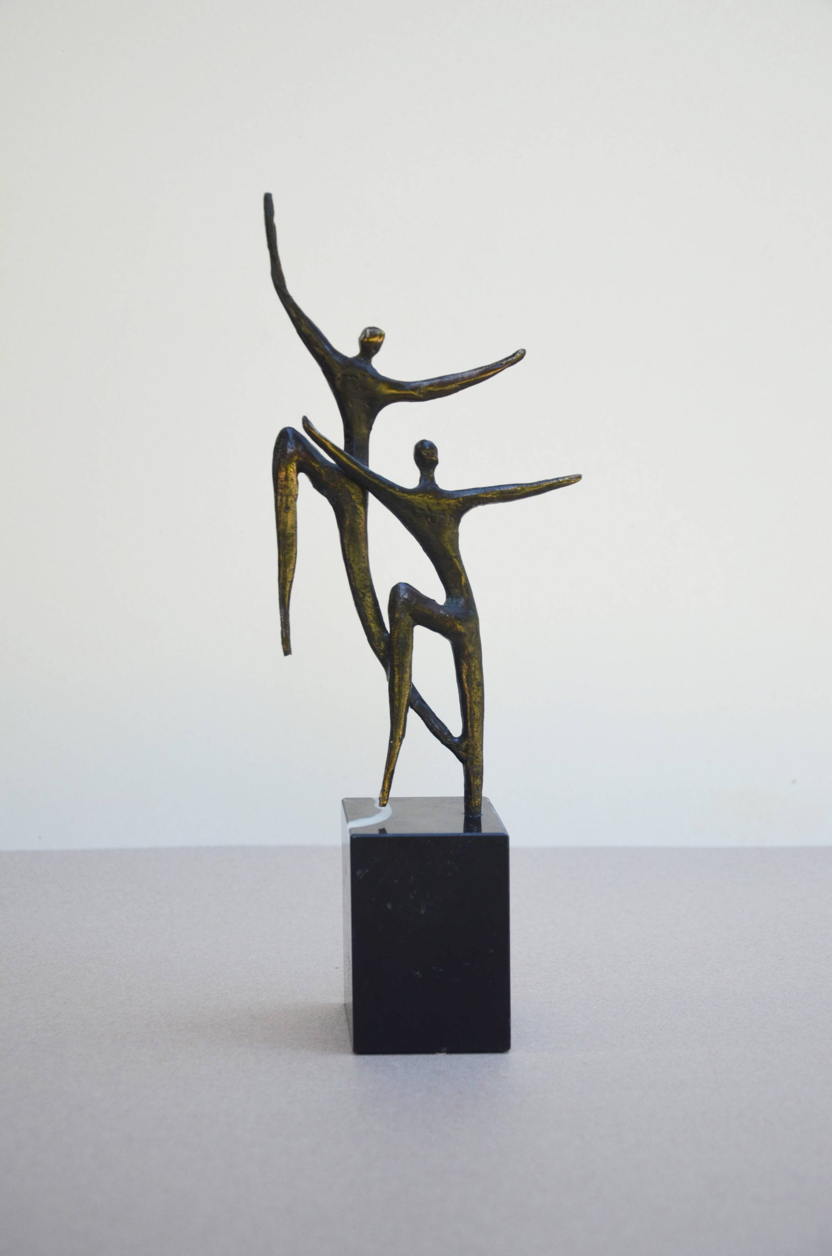 Signed bronze sculpture
