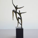 Signed bronze sculpture