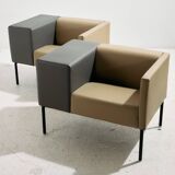 MK10490 Brix lounge chair by Kensaku Oshiro for Viccarbe