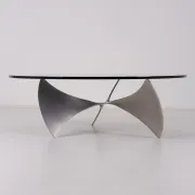 Propeller coffee table by Knut Hesterberg for Ronald Schmitt