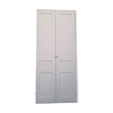 Paire de portes 218,5x92,5cm de placard anciennes