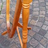 Tilting cheval mirror, in beechwood, for bedroom or dressing room