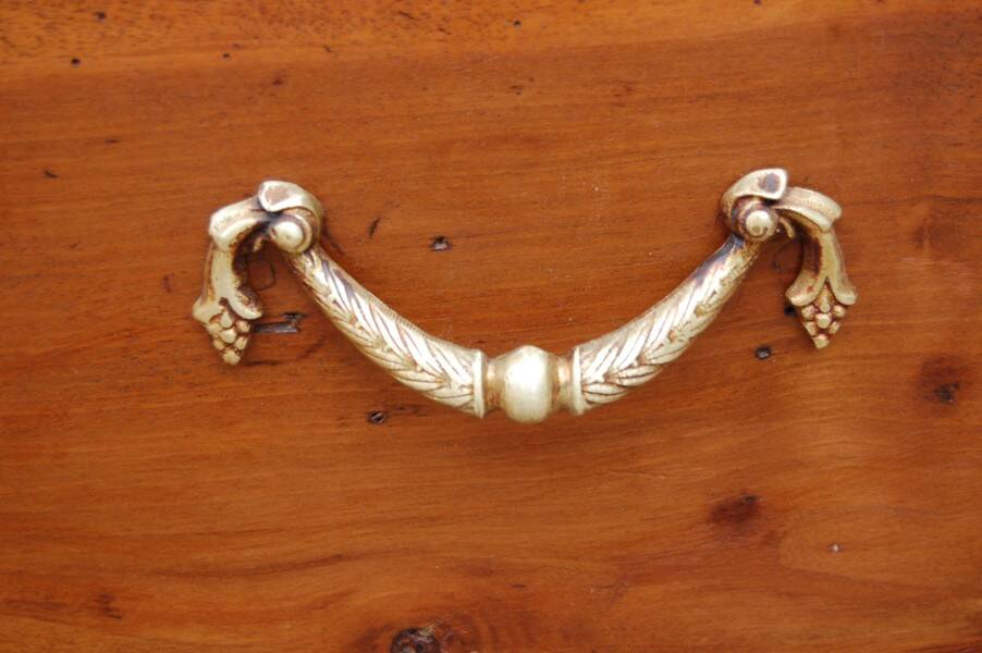 small Louis XV period walnut chest of drawers from the 18th century
