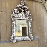 Miroir bois sculpté