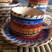 Lot de 5 tasses à café en ceramique