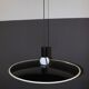 Suspension design en tôle noir et blanc édition Fos
