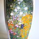 Goebel porcelain vase - Gustav Klimt floral motifs Limited Edition