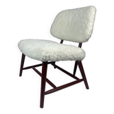 Scandinavian Swedish midcentury lounge chair by Alf Svenson, Model Teve, 1950s