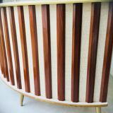 Vintage cocktail bar - formica and teak - 1970