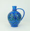 large italian mid century italica ars jug VASE jug rimini blue glaze