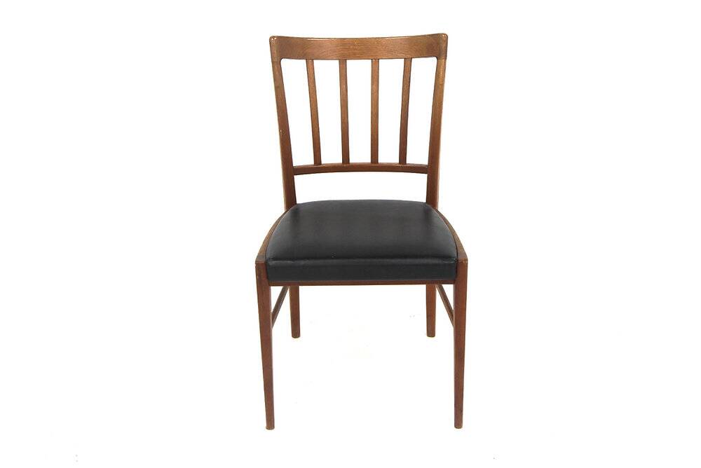 Set of 4 Scandinavian teak chairs, Sweden, 1960.