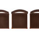 6 chairs Baumann vintage 1970