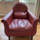 Pair of Lyra armchairs – Renzo Frau for Poltrona Frau – burgundy leather