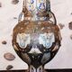 Large potiche vase in cermal and orientalist silver Morocco