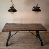 Industrial Bamford table workbench top