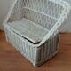 Bench rattan chest