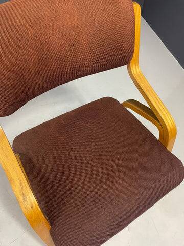 Set of chairs by Ludvík Volák for Dřevopodnik Holešov, Czechoslovakia, 1970s