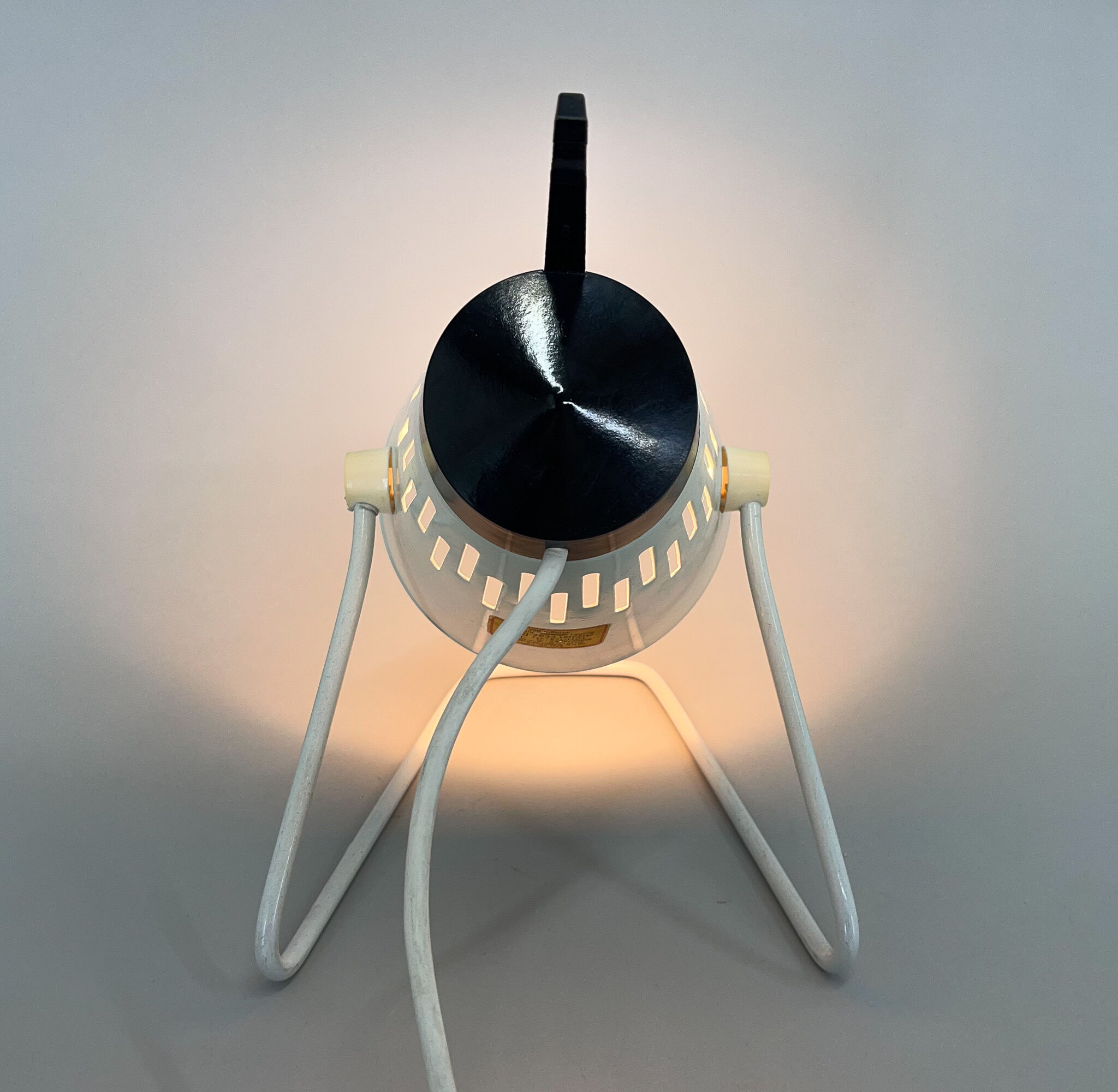 German Vintage Table Lamp from VEB Quarzlampen Markleeberg, 1970's