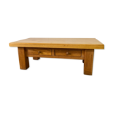 Solid wood coffee table