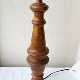 Wooden lamp foot