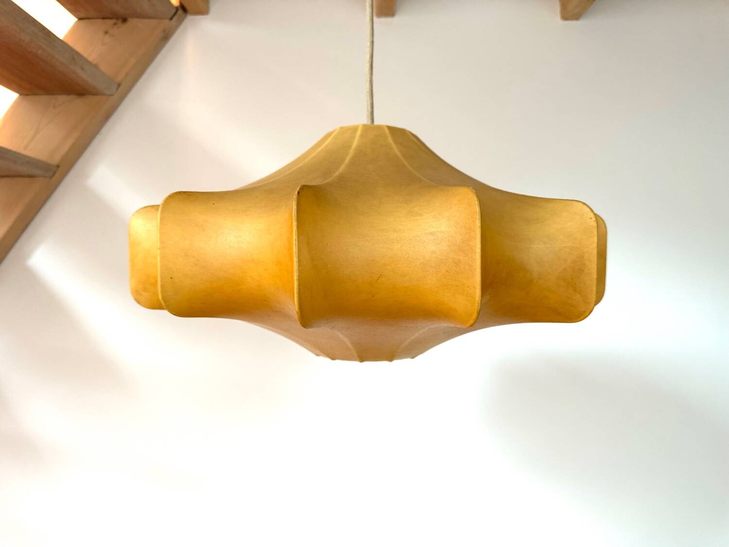 Large cocoon pendant light, 60s