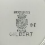 5 dessert plates Sarreguemines