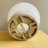 White opaline glass ceiling or wall flush mounted light