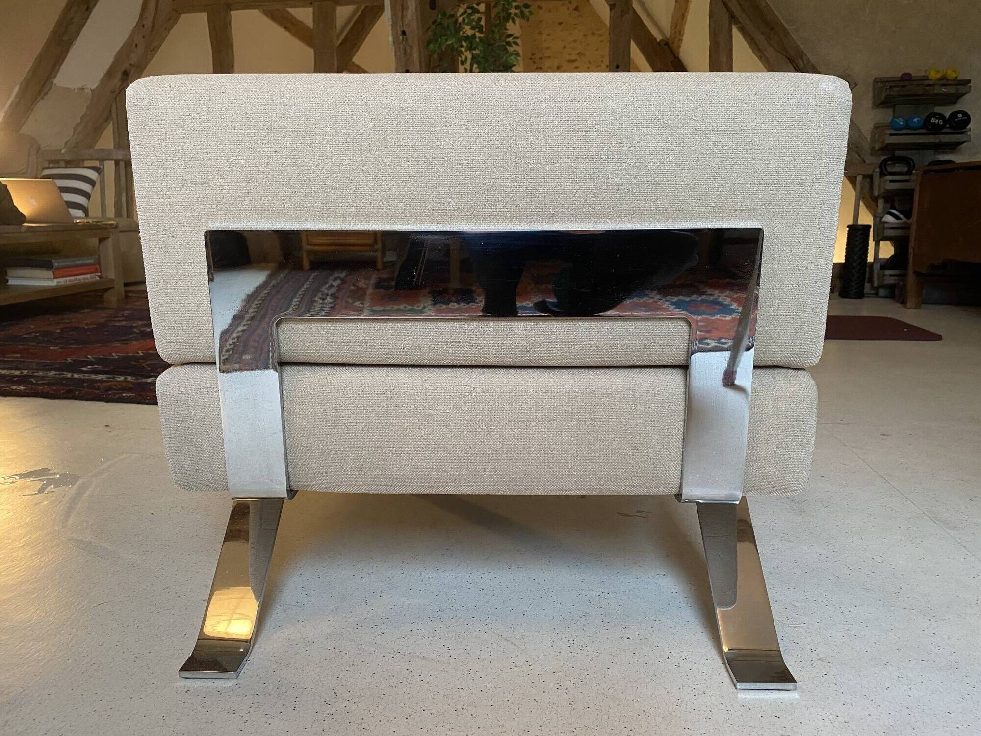 Ombra Armchairs by Charlotte Perriand for Cassina