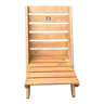 Wooden beach chair