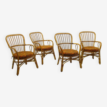 Rattan Chairs, 1970s
