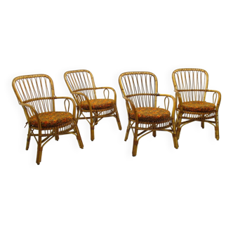 Rattan Chairs, 1970s