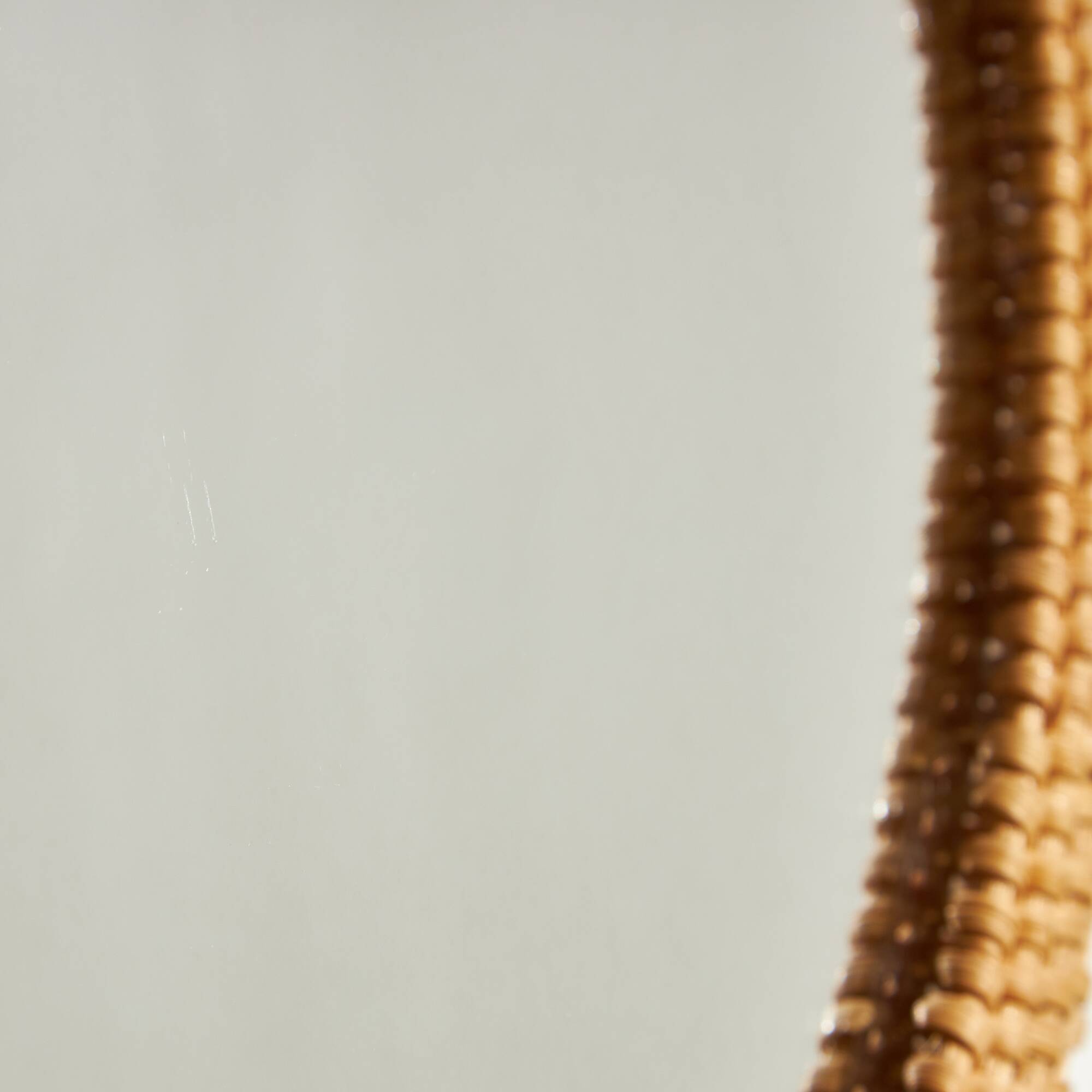Round Wicker Framed Mirror, 1970s (MK10032)