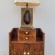 Meuble commode d'époque Art Déco en loupe de noyer -1930s