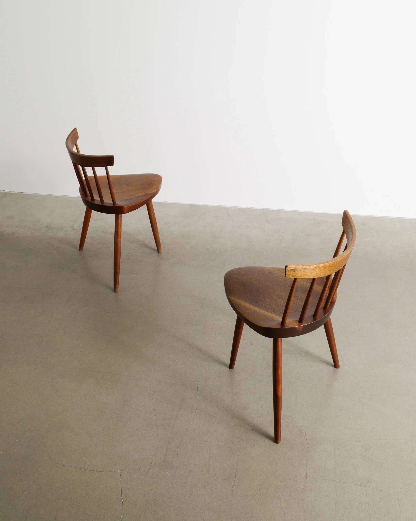 Set of Four Mid Century Vintage Mira Nakashima Dining Chairs, 1960s