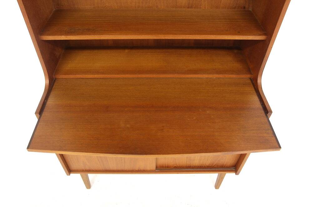 Secrétaire scandinave en teck, Suède, 1960