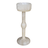 Empty pocket, alabaster ashtray