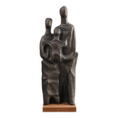 Ceramic Sculpture by Elisabeth Vandewege for Perignem, Belgium ca. 1960