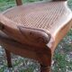 Louis Philippe style cané armchair