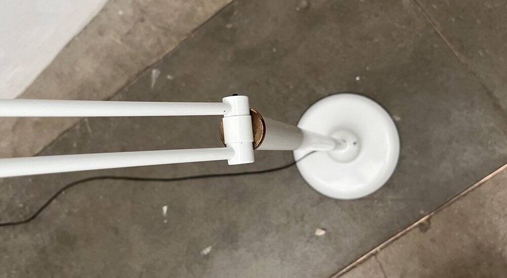 Vintage Italian floor lamp, space age postmodern, 1970s.