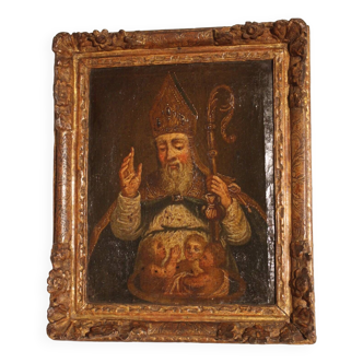 Painting of Saint Nicholas 16th century