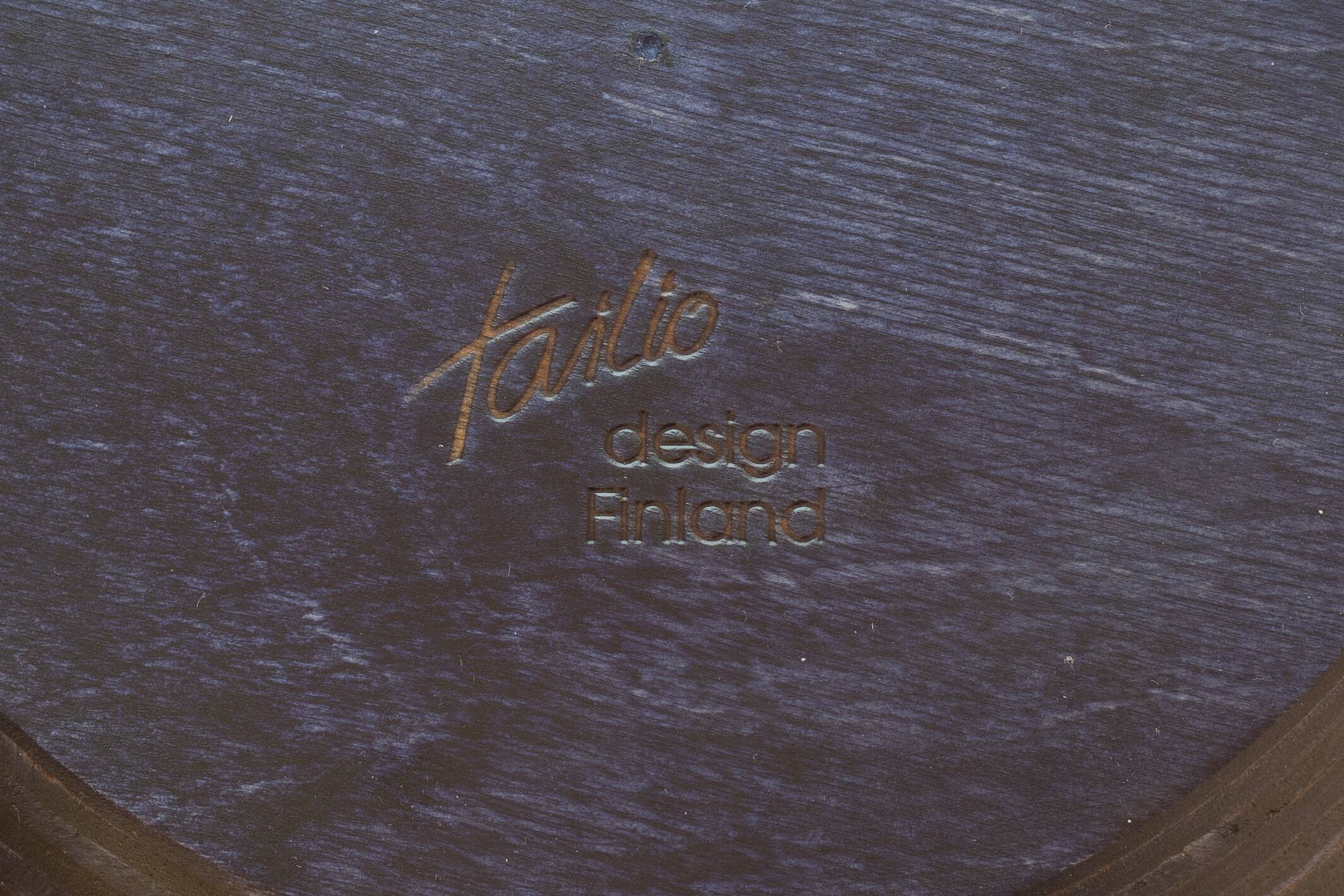 Tailio Design Finland wooden dish 1970s