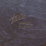 Plat en bois Tailio Design Finland années 1970