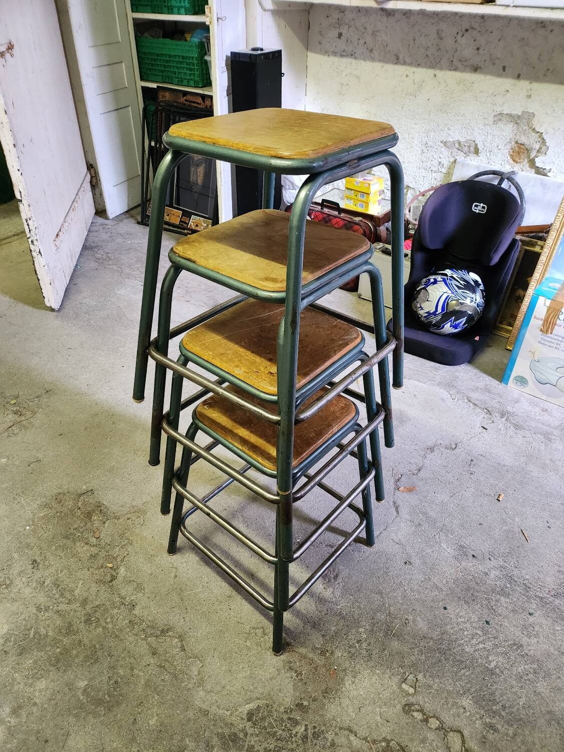 Old school stool